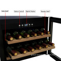 Built In Kitchen Wine Refrigerator Low noise black built in wall wine refrigerator Manufactory